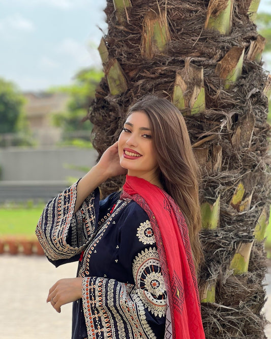 Midnight  Navy Ivory